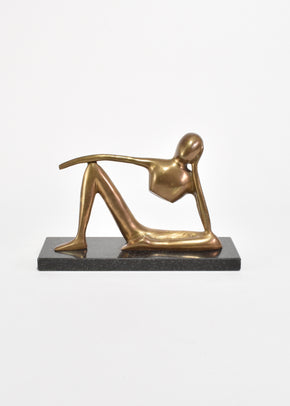 Brass Figure Sculpture