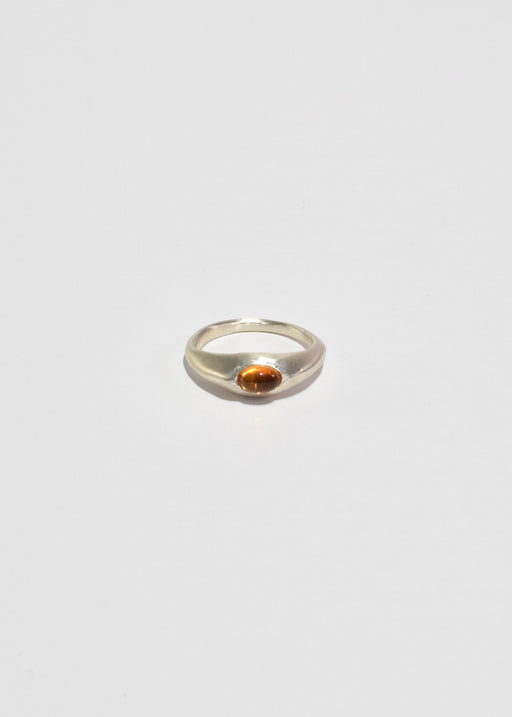 Citrine Ellipse Ring