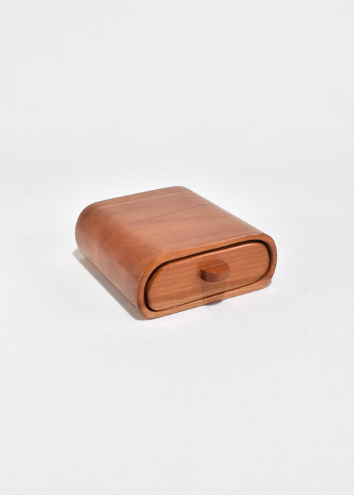 Curved Wooden Jewelry Box
