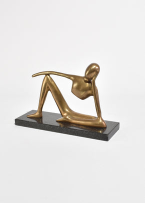 Brass Figure Sculpture