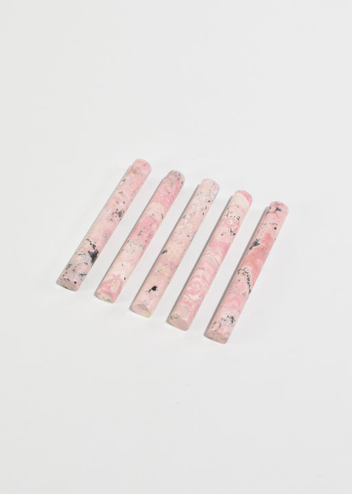 Cutlery Rest Set in Pink Rhodonite