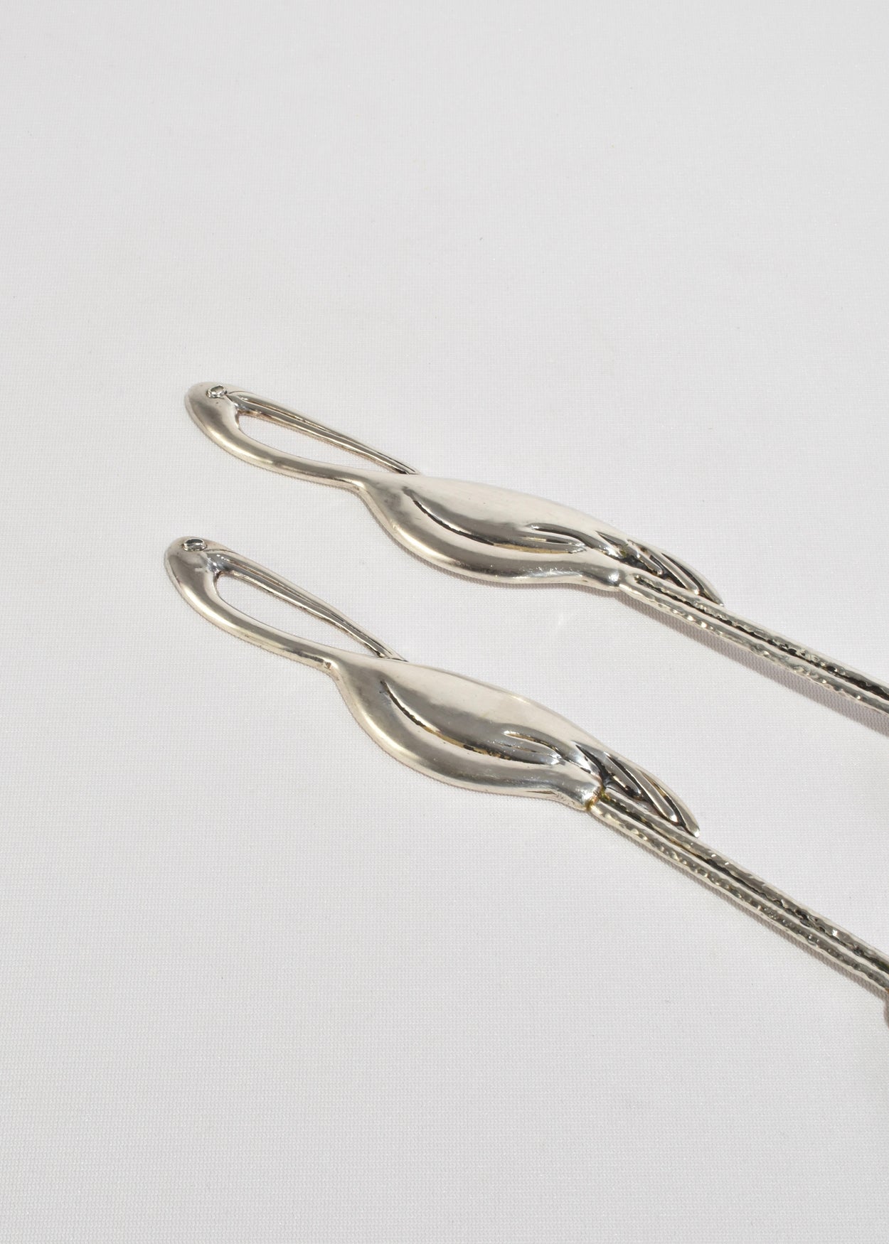 Silver Pelican Serving Set