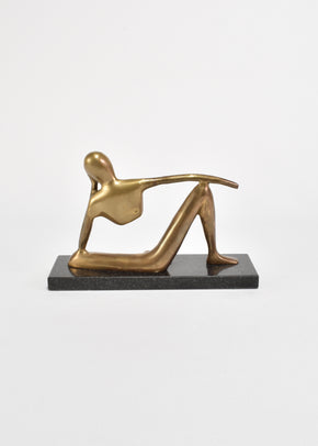 Brass Figure Sculpture