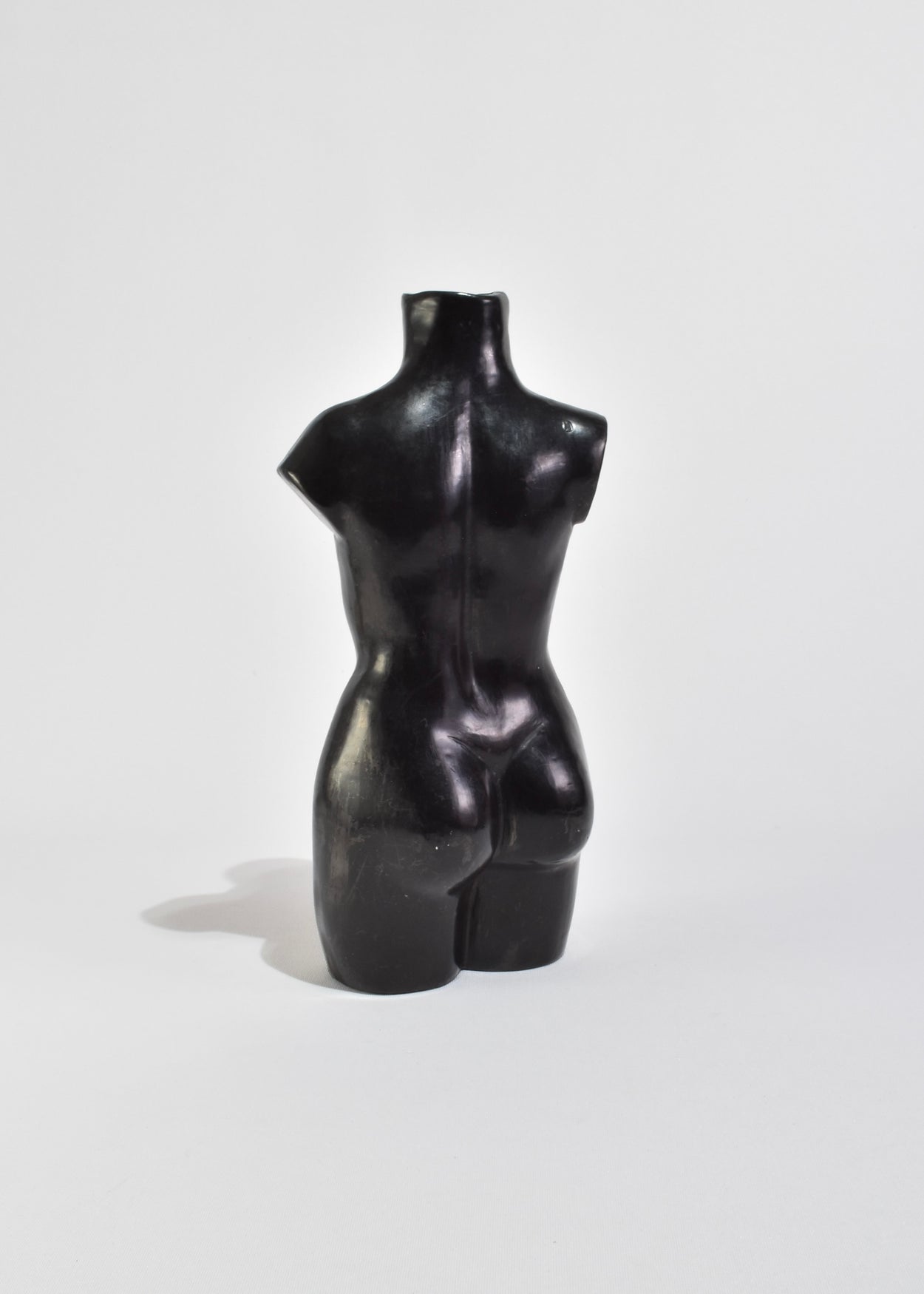 Black Torso Vase