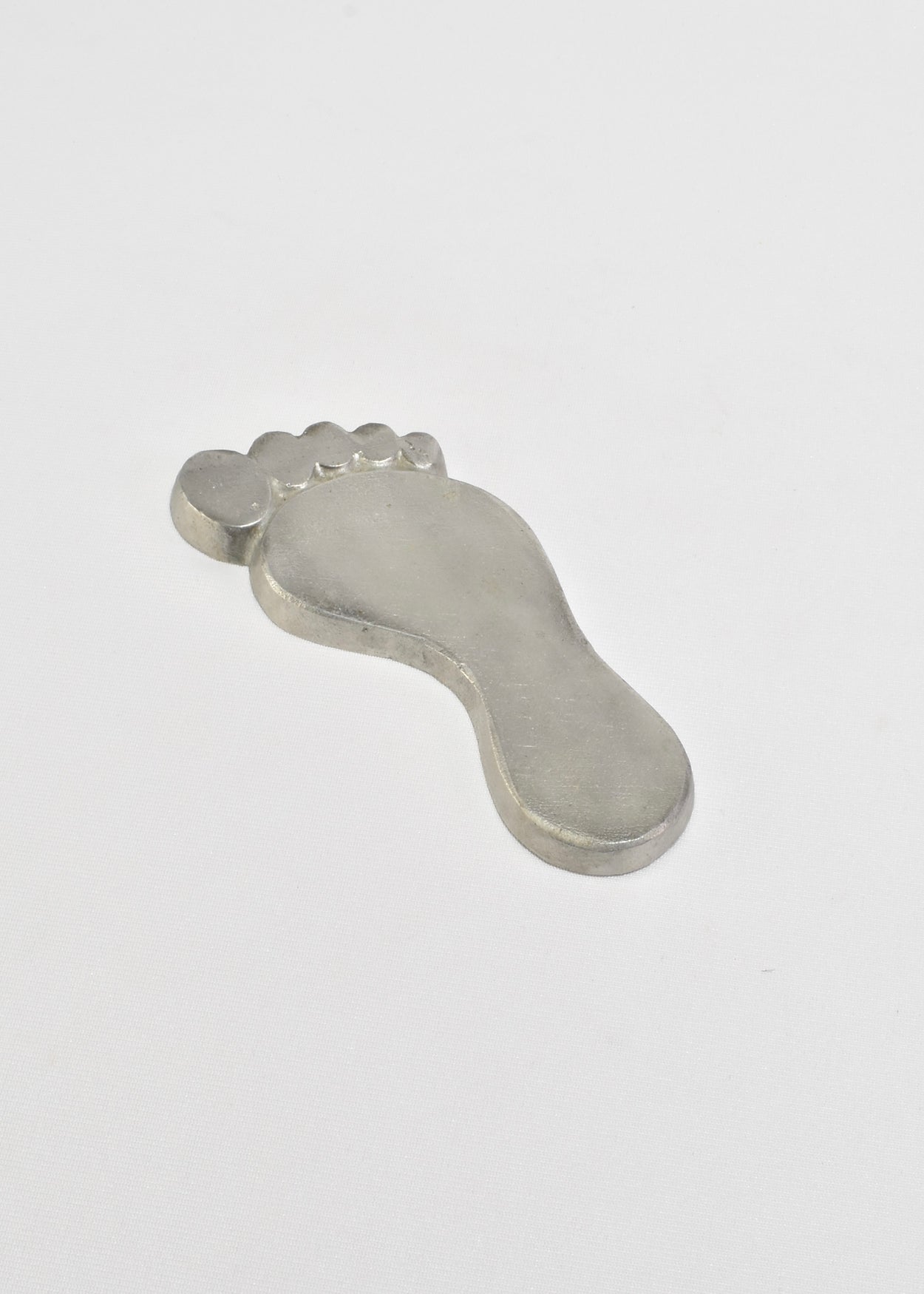 Pewter Foot Sculpture