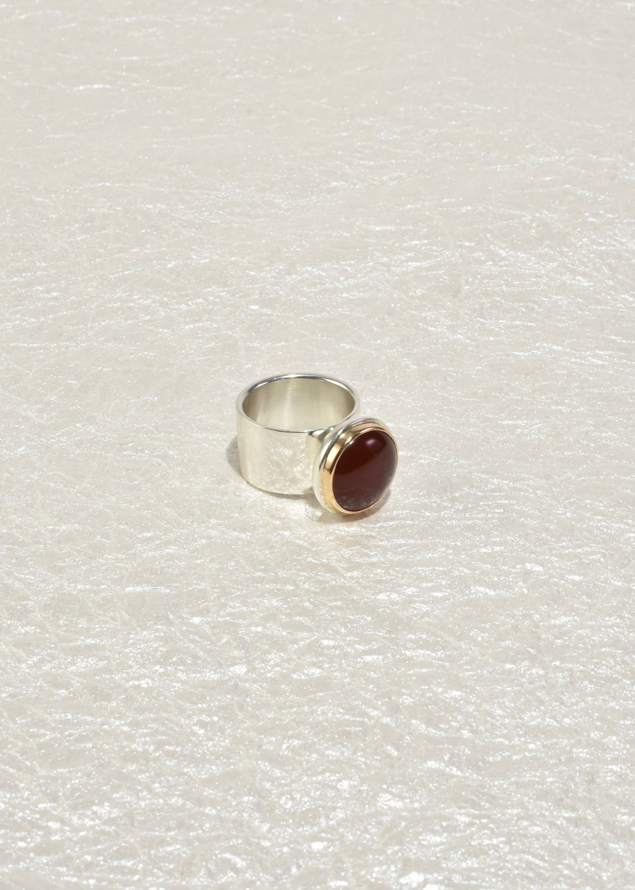 Carnelian Statement Ring