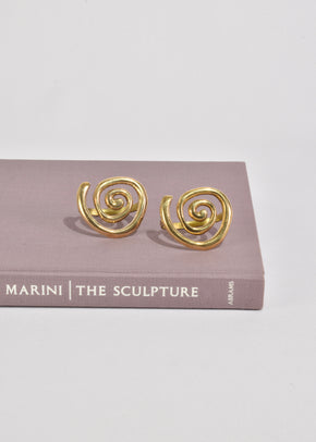 Brass Spiral Napkin Rings