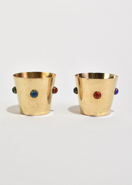 Brass Cup Set