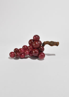 Alabaster Grape Sculpture