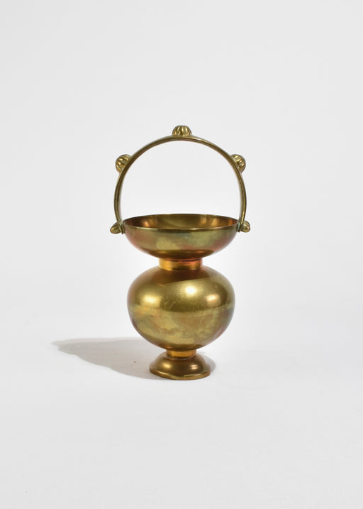 Sculptural Brass Vessel
