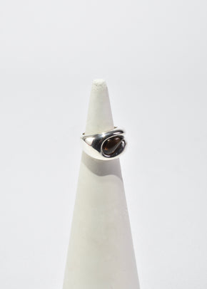 Modernist Quartz Ring