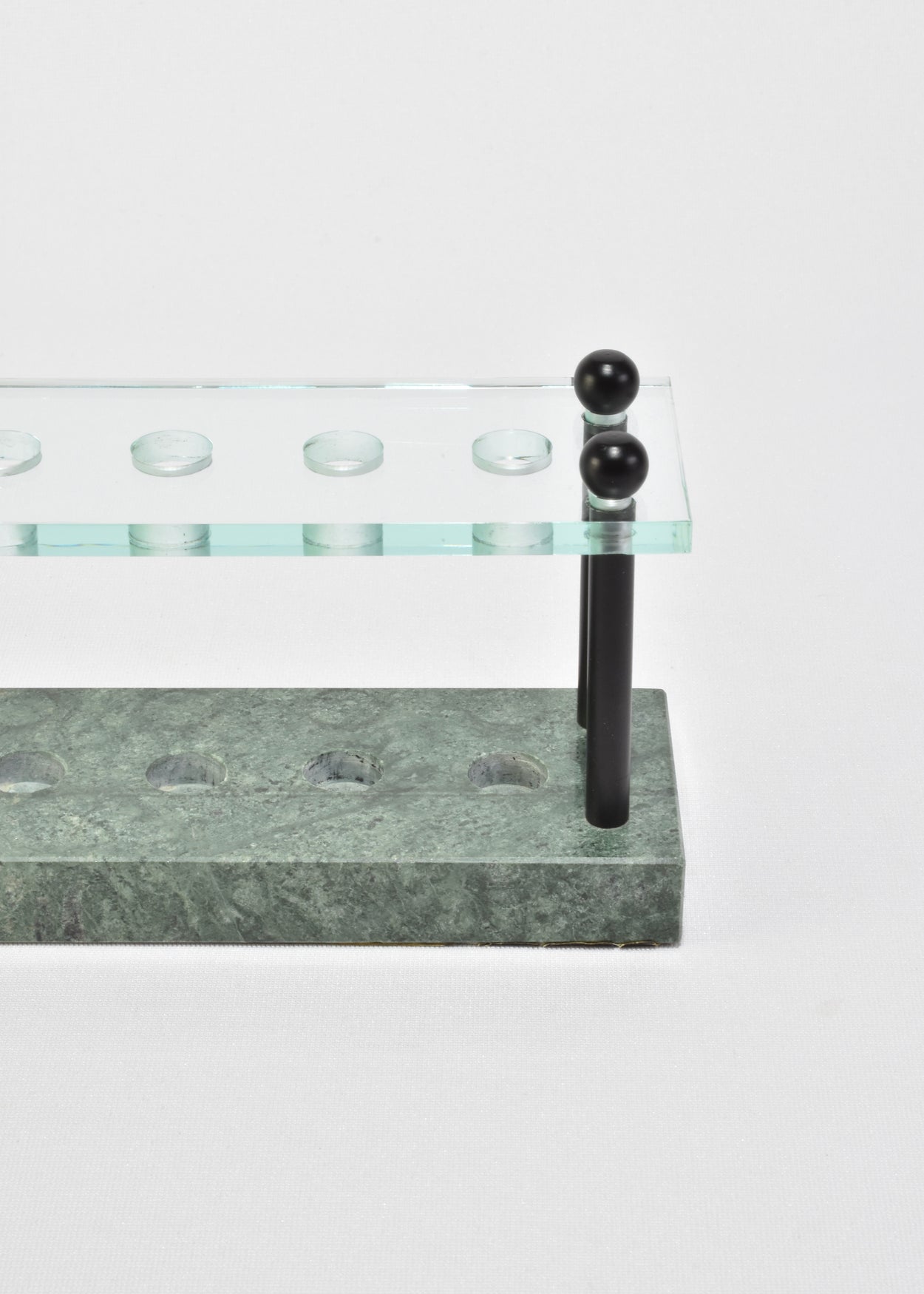 Marble and Glass Pen Holder