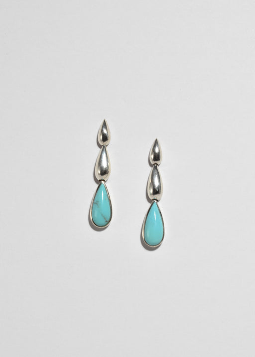 Turquoise Teardrop Earrings