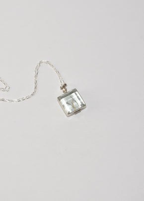 Glass Locket Necklace