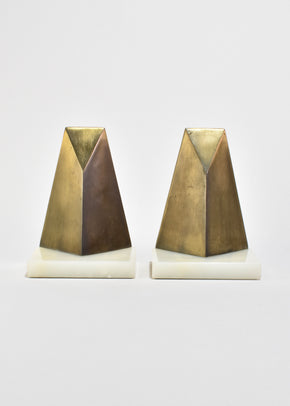 Bronze Bookends