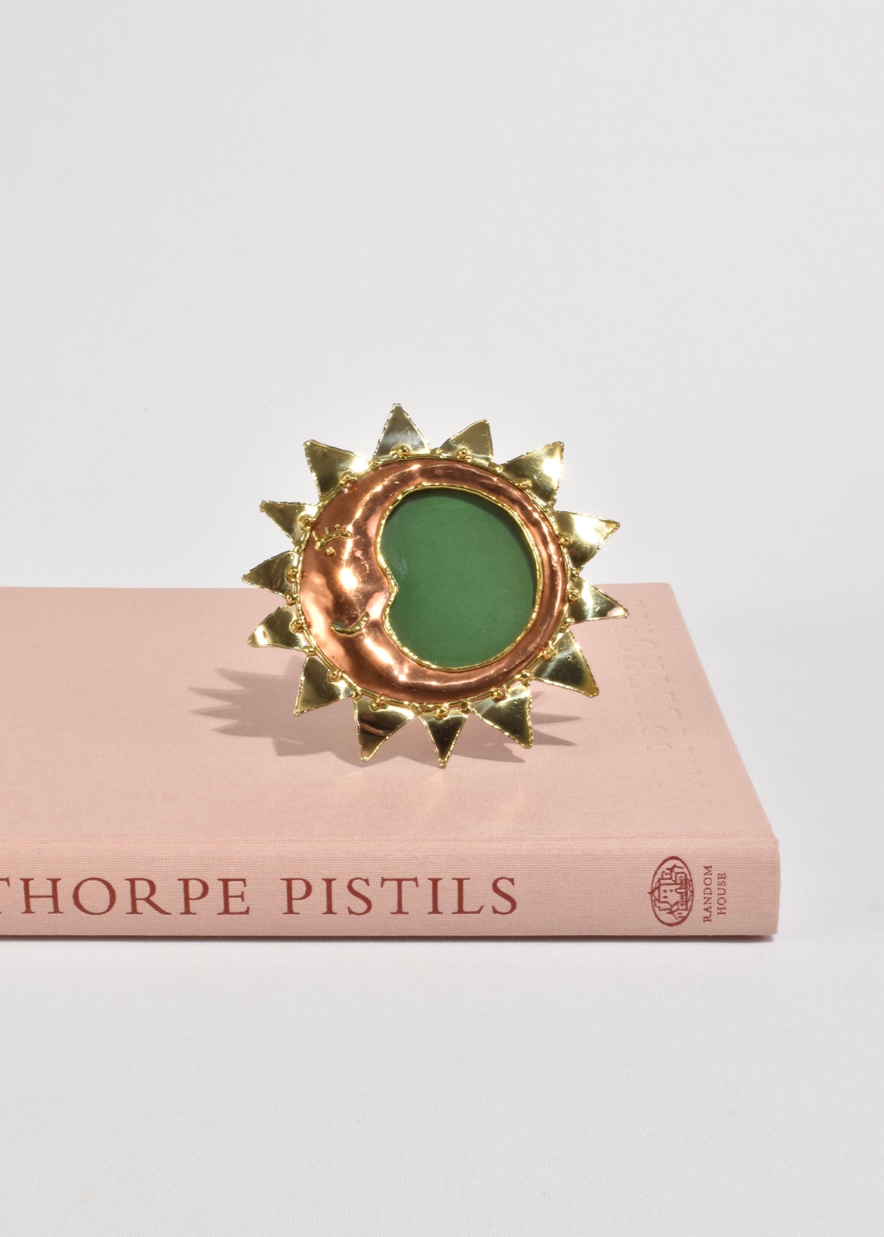 Brass Sun Picture Frame