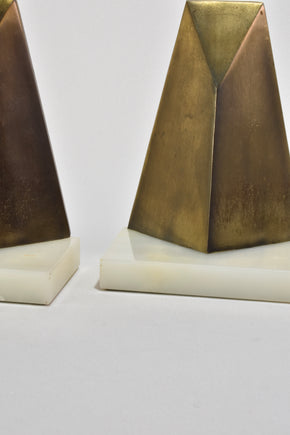 Bronze Bookends