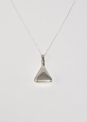 Triangle Perfume Pendant Necklace