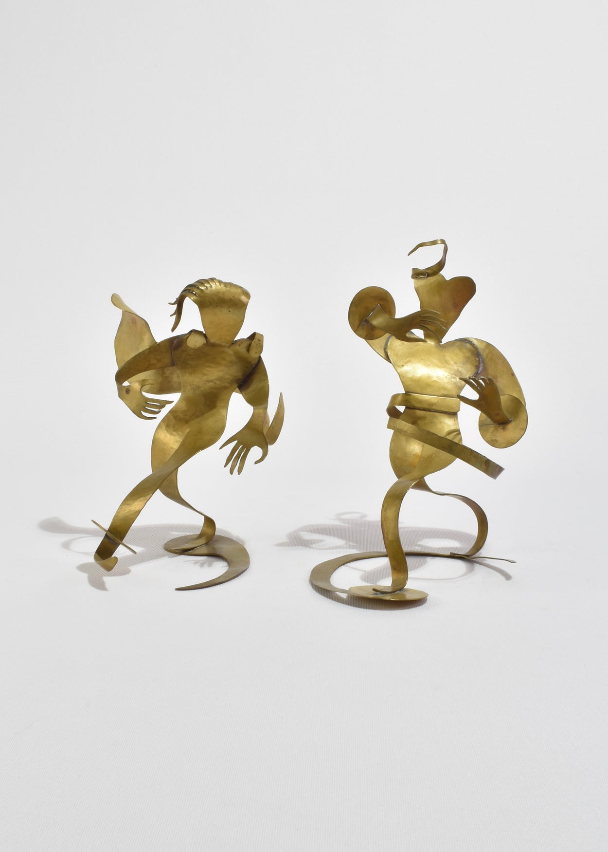 Brass Figure Sculptures