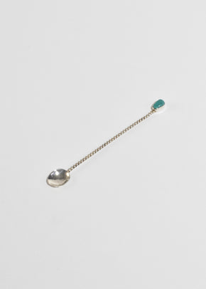Turquoise Salt Spoon