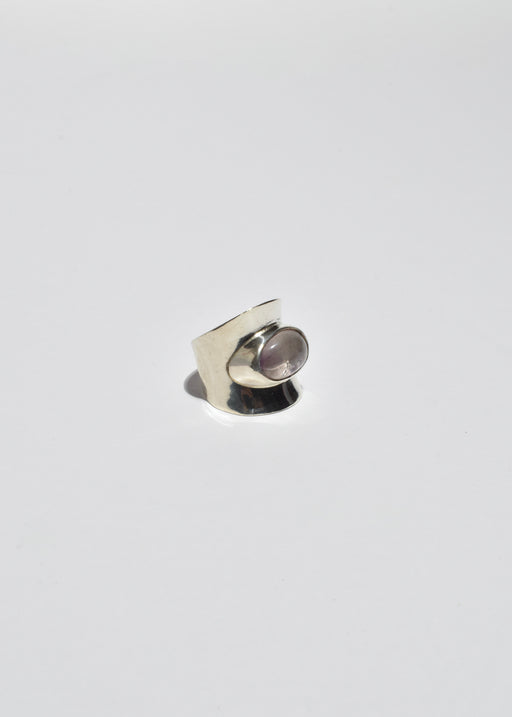 Modernist Quartz Ring