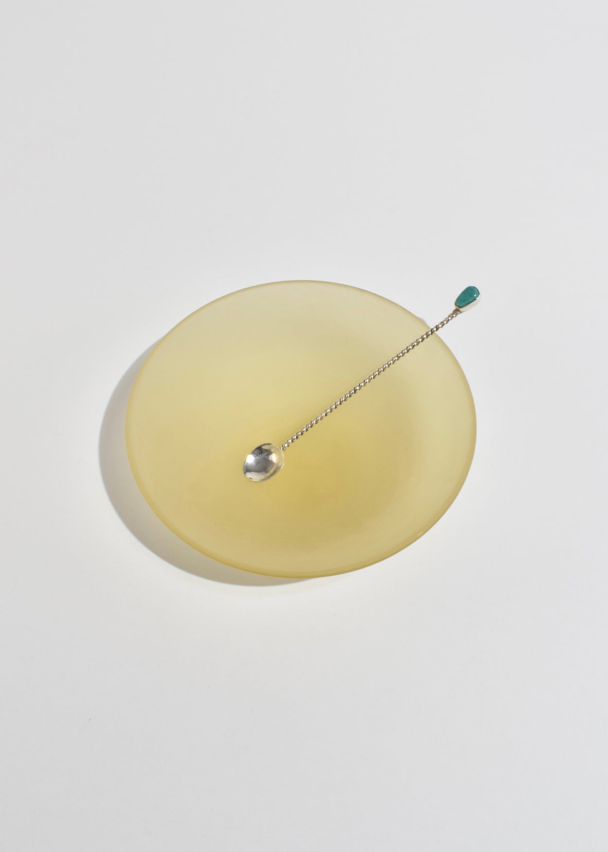 Turquoise Salt Spoon