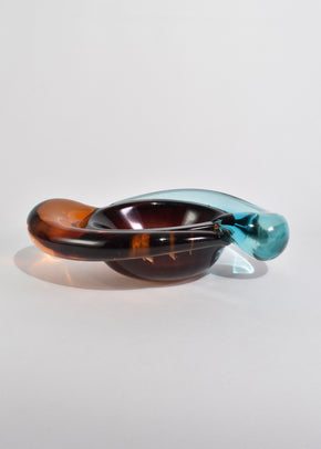 Biomorphic Glass Bowl