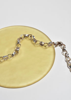 Sterling Loop Collar Necklace