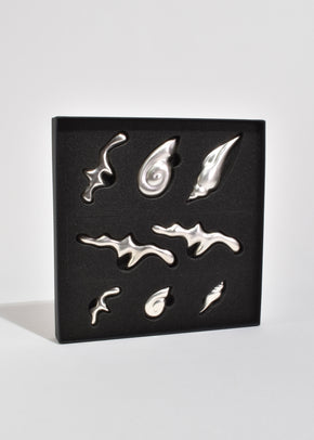 Silver Shell Rest Gift Set