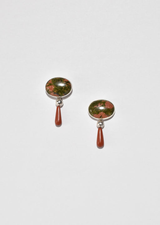 Unakite Jasper Earrings