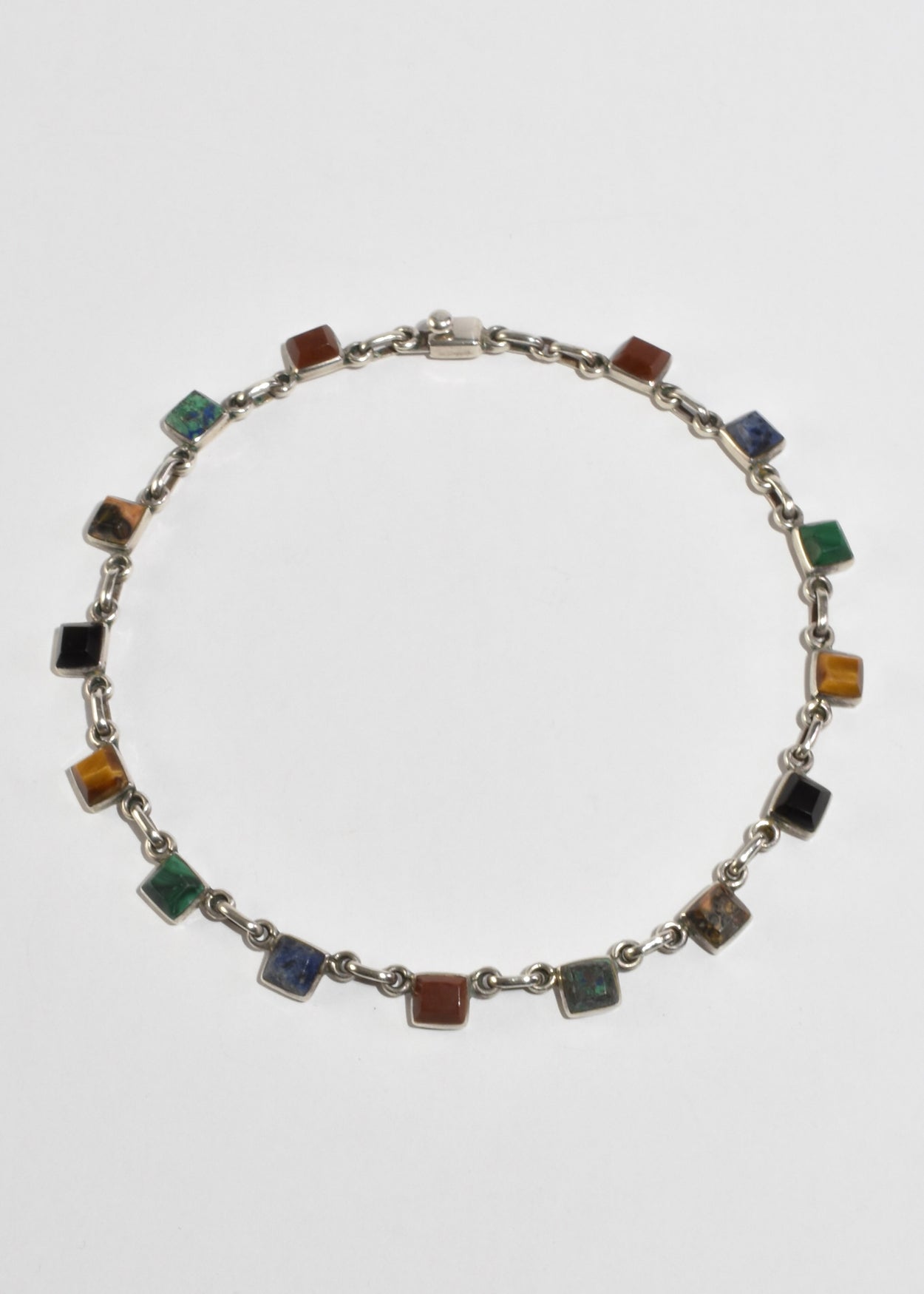 Multi Stone Collar Necklace