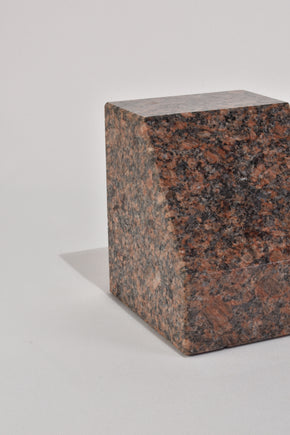 Sculptural Granite Bookends