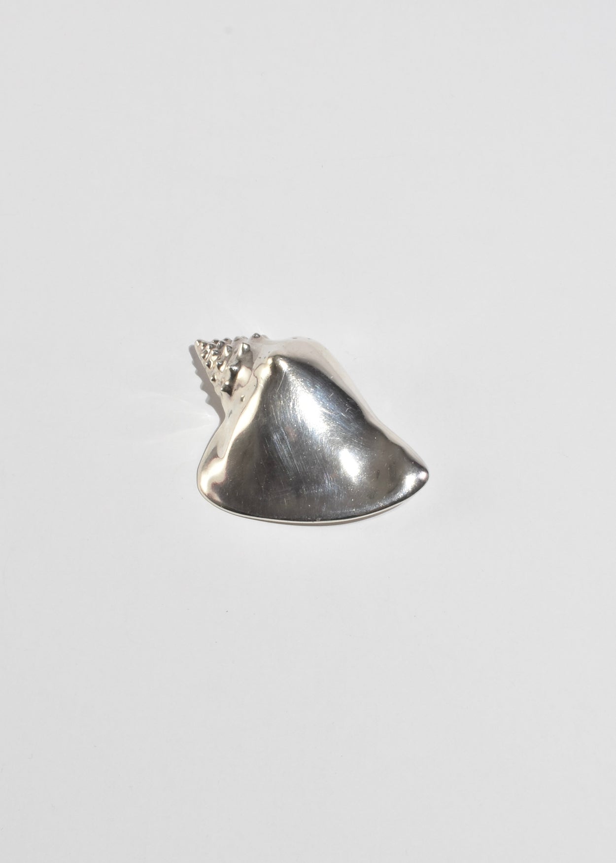 Sterling Shell Brooch