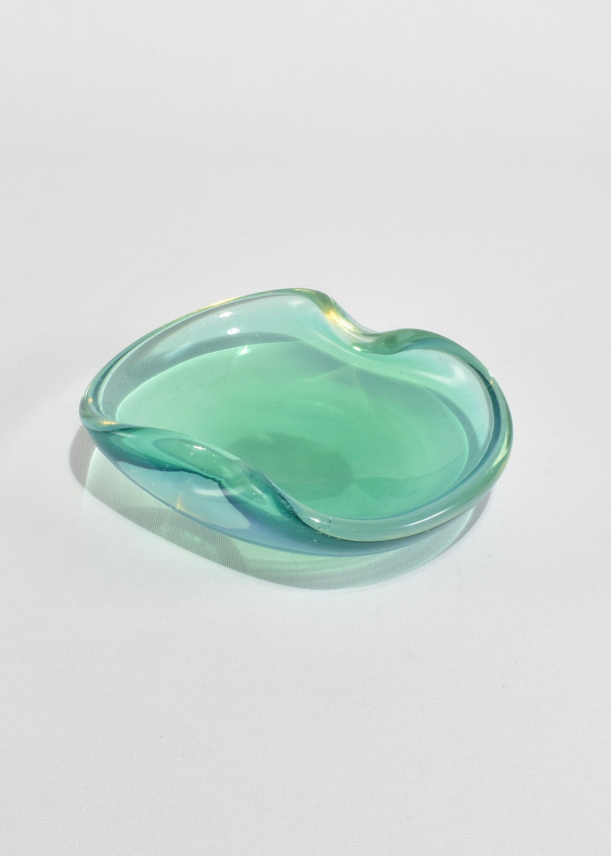 Green Opalescent Bowl