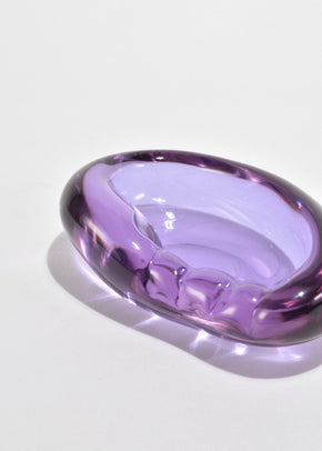 Lilac Italian Glass Catchall