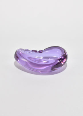 Lilac Italian Glass Catchall