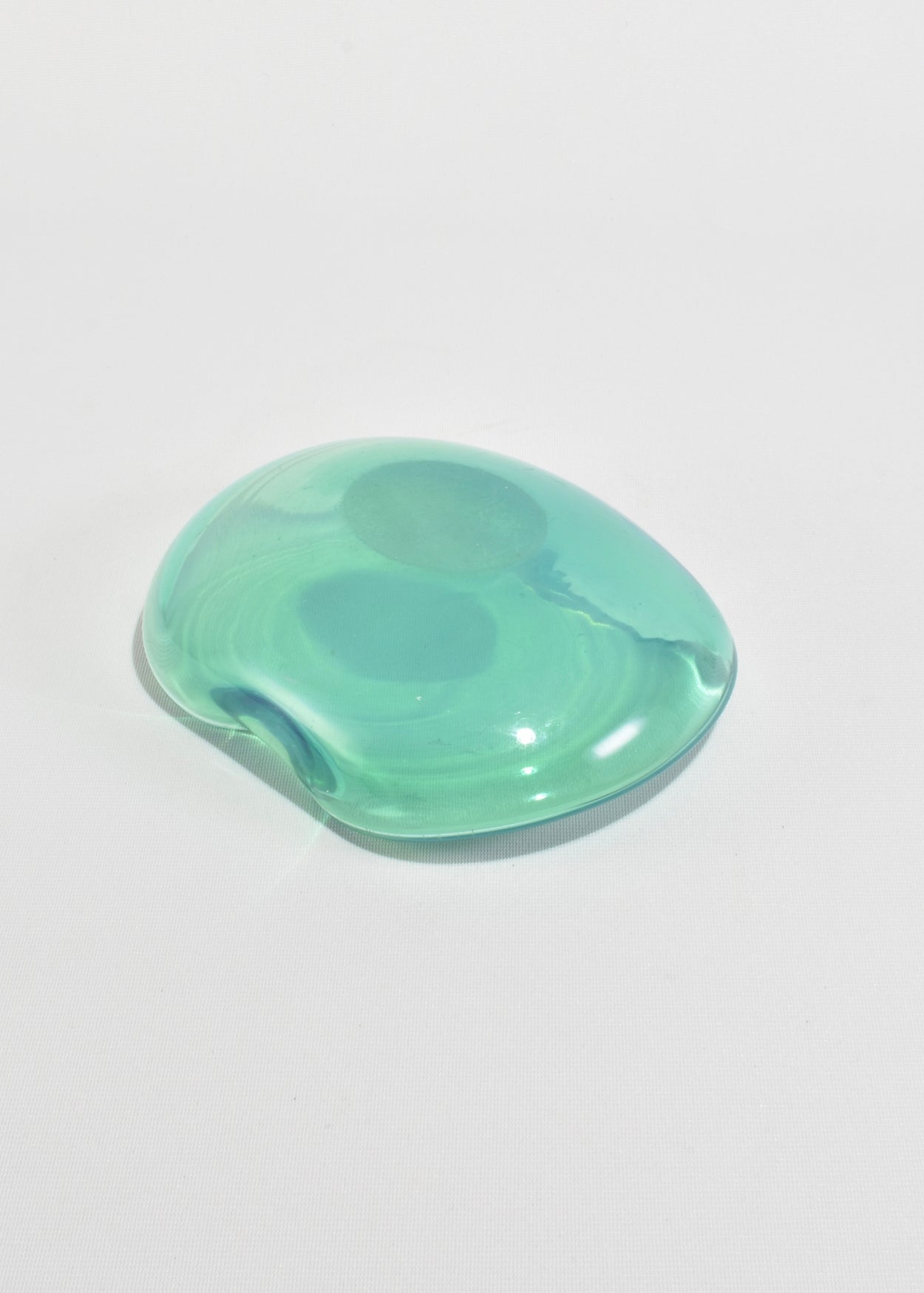 Green Opalescent Bowl