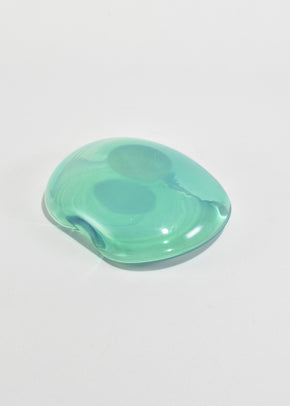 Green Opalescent Bowl