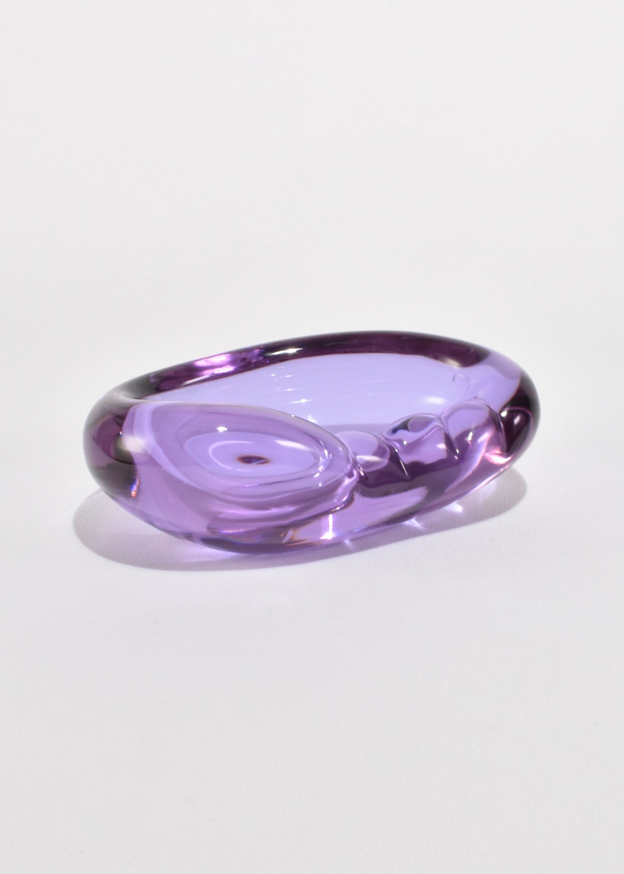 Lilac Italian Glass Catchall