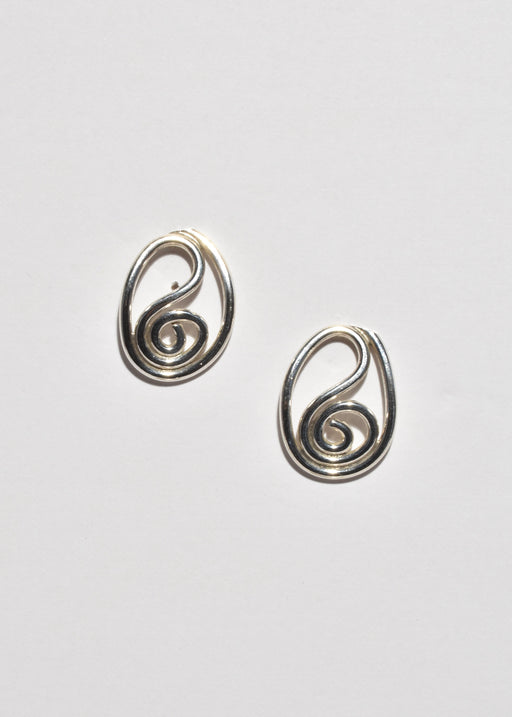 Spiral Line Earrings