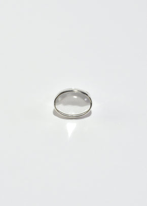 Silver Quartz Ring