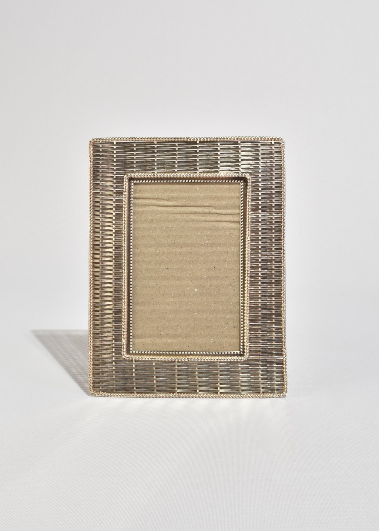 Woven Metal Picture Frame