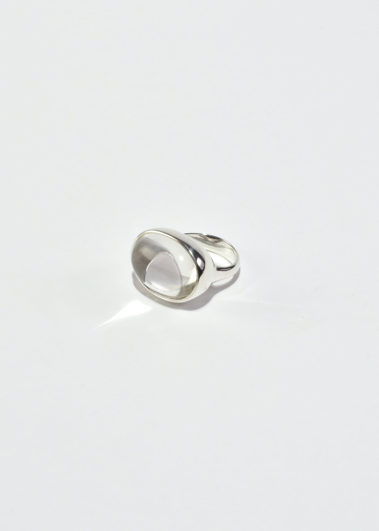 Silver Quartz Ring