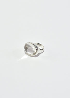 Silver Quartz Ring