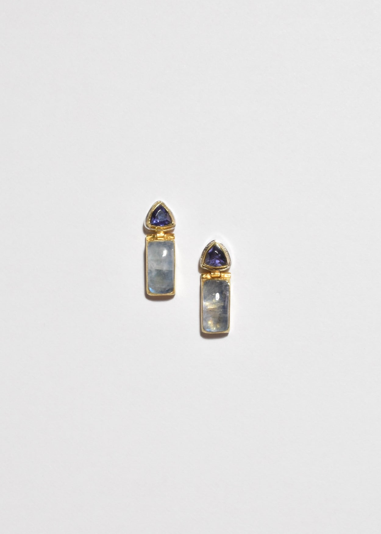 Moonstone Topaz Earrings