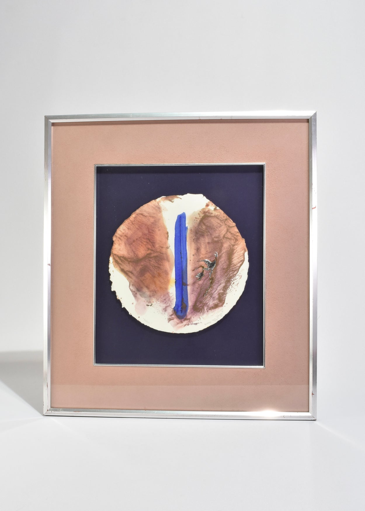 Abstract Mixed Media, Framed