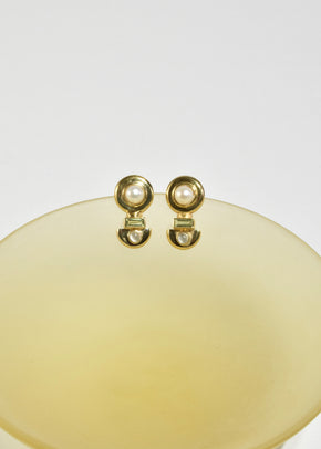 Gold Deco Earrings