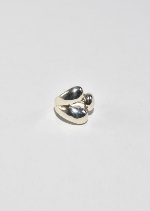 Sculptural Silver Ring