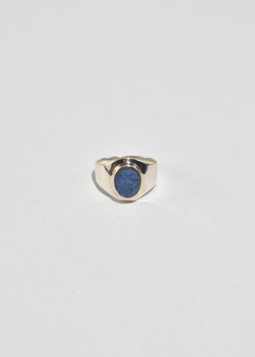 Lapis Signet Ring