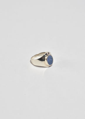 Lapis Signet Ring